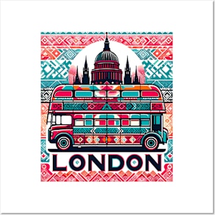 London Bus Posters and Art